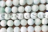 HEMI02 15 inches 10mm round blue hemimorphite gemstone beads