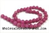 JADE104 15 inches 4mm round honey jade gemstone beads