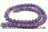 JADE132 15 inches 10mm round honey jade gemstone beads