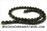 JADE139 15 inches 4mm round honey jade gemstone beads