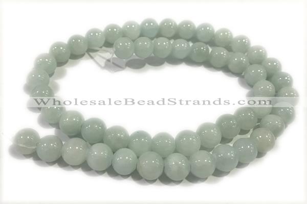 JADE144 15 inches 4mm round honey jade gemstone beads