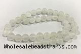 JADE19 15 inches 4mm round mashan jade gemstone beads