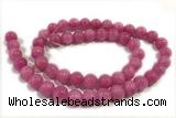 JADE200 15 inches 6mm round honey jade gemstone beads