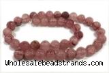 JADE24 15 inches 4mm round mashan jade gemstone beads