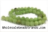 JADE244 15 inches 4mm round honey jade gemstone beads