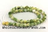 JADE299 15 inches 4mm round persia jade gemstone beads