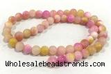 JADE309 15 inches 4mm round persia jade gemstone beads