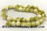 JADE419 15 inches 4mm round persia jade gemstone beads