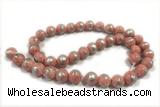 JADE495 15 inches 6mm round silvery jade gemstone beads