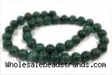 JADE84 15 inches 4mm round honey jade gemstone beads