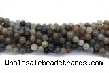 JASP06 15 inches 8mm round fancy jasper gemstone beads