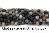 JASP07 15 inches 10mm round fancy jasper gemstone beads