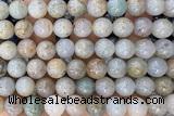 JASP37 15 inches 10mm round mica jasper beads