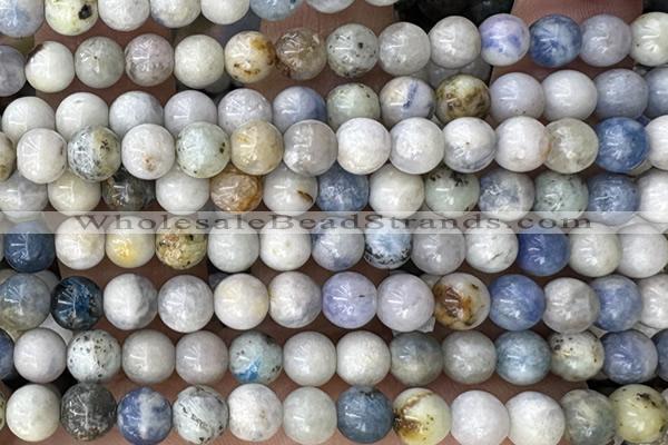 JASP40 15 inches 6mm round hackmanite jasper beads