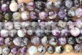 KUNZ26 15 inches 9mm round kunzite gemstone beads