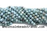 LARI05 15 inches 9mm round larimar gemstone beads