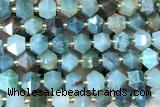 MIXE110 15 inches 10mm faceted jasper gemstone beads