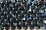 MIXE65 15 inches 10mm faceted agate gemstone beads