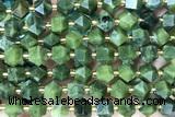 MIXE97 15 inches 10mm faceted jade gemstone beads