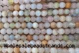 MORG05 15 inches 6mm round morganite gemstone beads