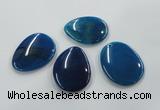 NGP1183 40*50mm - 50*65mm freeform agate gemstone pendants wholesale