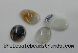 NGP1187 30*40mm - 40*50mm freeform agate gemstone pendants wholesale