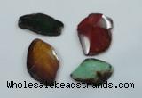 NGP1205 30*40mm - 45*55mm freeform agate gemstone pendants wholesale