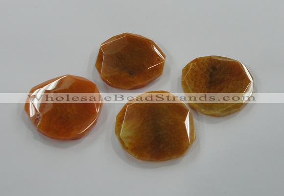 NGP1208 40*45mm - 50*65mm freeform agate gemstone pendants wholesale