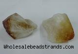 NGP1418 25*35mm - 30*40mm nuggets citrine gemstone pendants