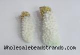 NGP2398 15*40mm - 20*60mm freefrom natural coral pendants