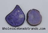 NGP2712 45*50mm - 55*75mm freeform druzy agate pendants