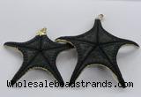 NGP2766 50*55mm - 75*85mm starfish pendants wholesale