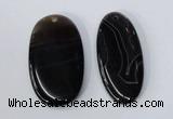 NGP3032 25*50mm – 30*55mm oval agate gemstone pendants