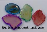 NGP3246 55*65mm - 50*75mm freeform agate slab pendants