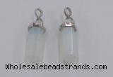 NGP5000 8*30mm sticks opal pendants wholesale