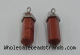 NGP5006 8*30mm sticks goldstone pendants wholesale