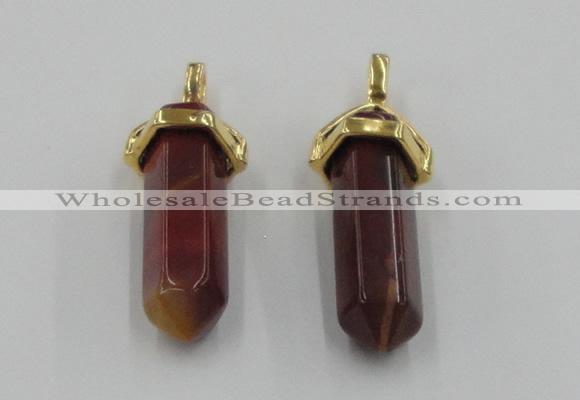 NGP5040 8*30mm sticks mookaite gemstone pendants wholesale