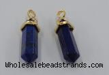 NGP5044 8*30mm sticks lapis lazuli gemstone pendants wholesale