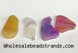 NGP5729 20*40mm - 30*45mm freeform agate pendants wholesale