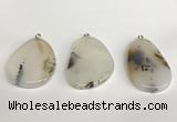 NGP5736 25*38mm - 32*45mm freeform agate pendants wholesale