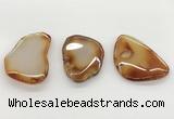 NGP5782 30*50mm - 45*60mm freeform agate slab pendants