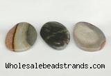 NGP5786 35*55mm - 45*65mm freeform agate slab pendants