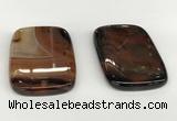 NGP5796 35*55mm rectangle agate pendants wholesale