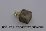 NGP6774 15*22mm cube moonstone gemstone pendants wholesale