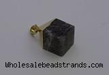 NGP6776 15*22mm cube labradorite gemstone pendants wholesale