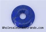 NGP721 5*30mm natural lapis lazuli gemstone donut pendant