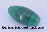 NGP735 18*36mm rice natural malachite gemstone pendant wholesale