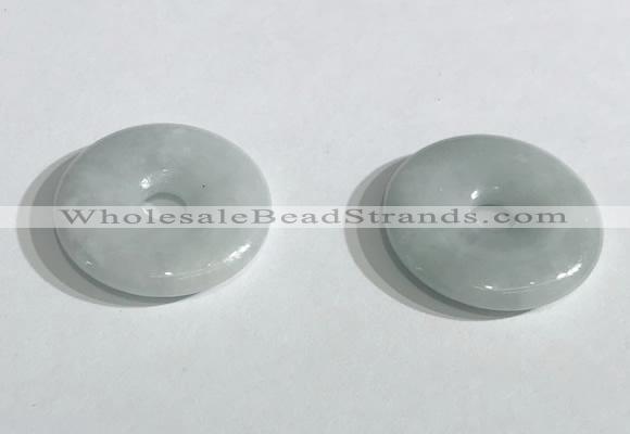 NGP9712 20mm donut aquamarine gemstone pendants wholesale