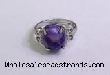 NGR3023 925 sterling silver with 10*12mm oval charoite rings