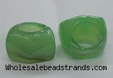 NGR42 20*30*35mm faceted freeform agate gemstone rings